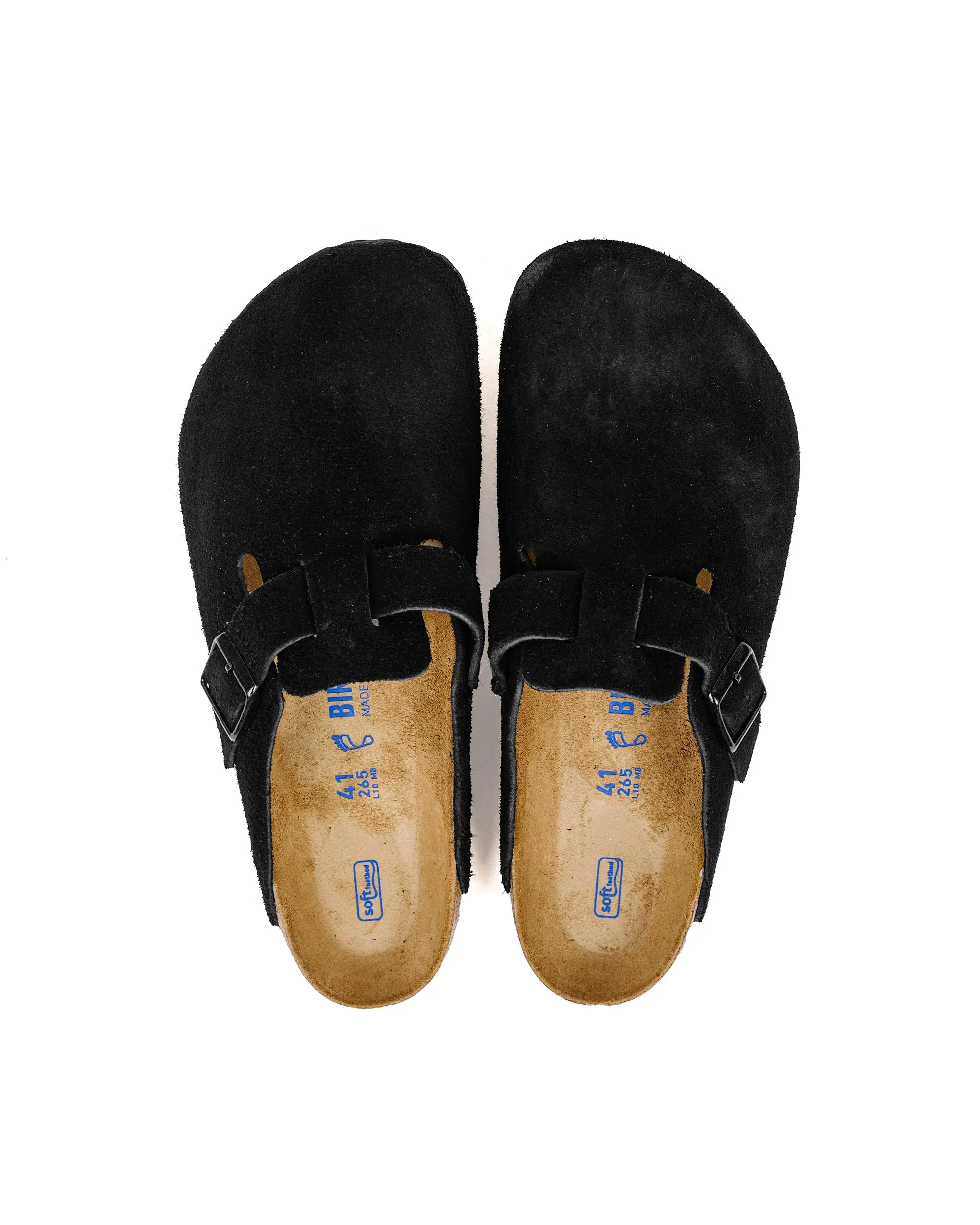 Birkenstock Boston Black Suede sold by Lost & Found product image thumbnail 5
