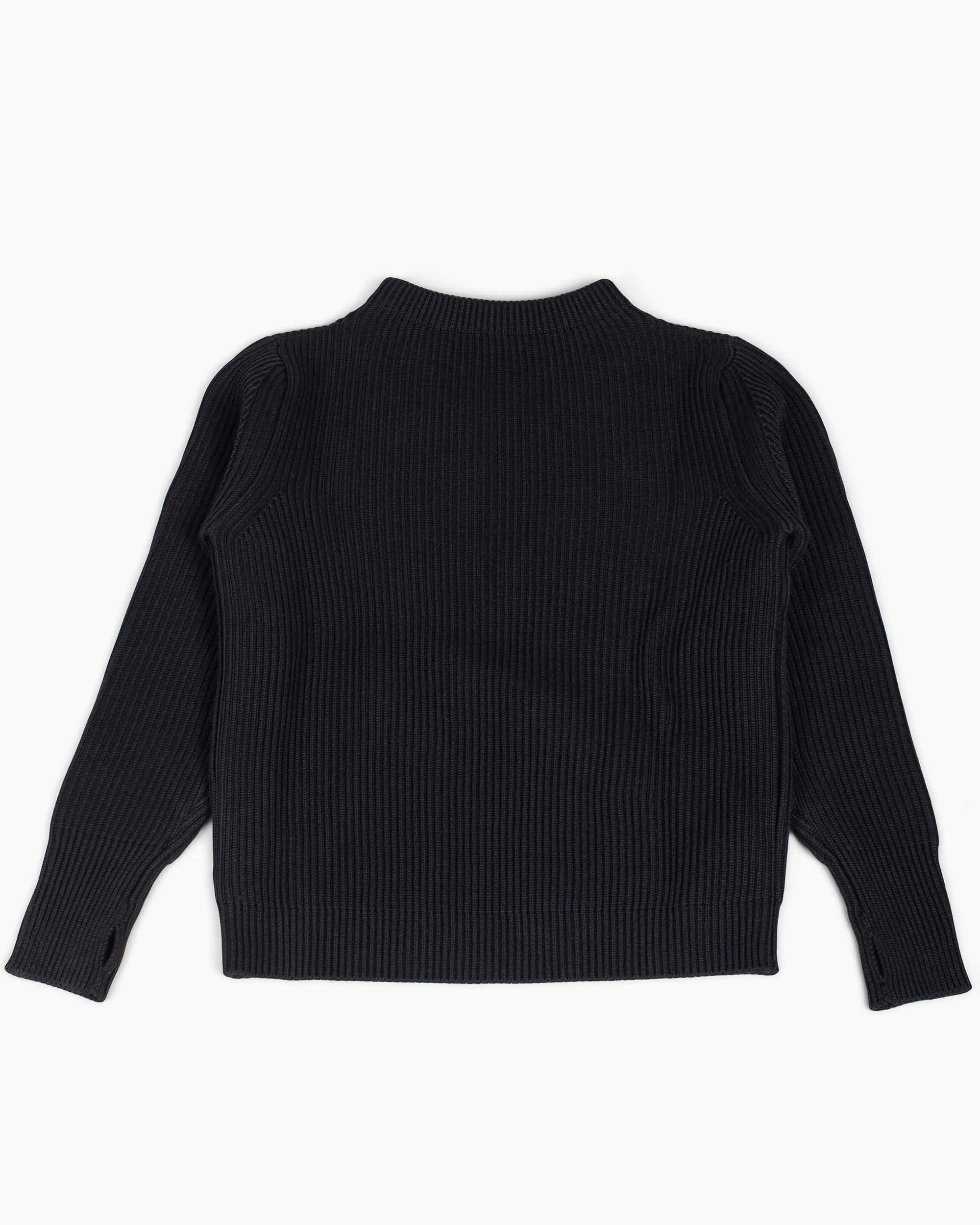Andersen-Andersen Navy Crewneck Black sold by Lost & Found