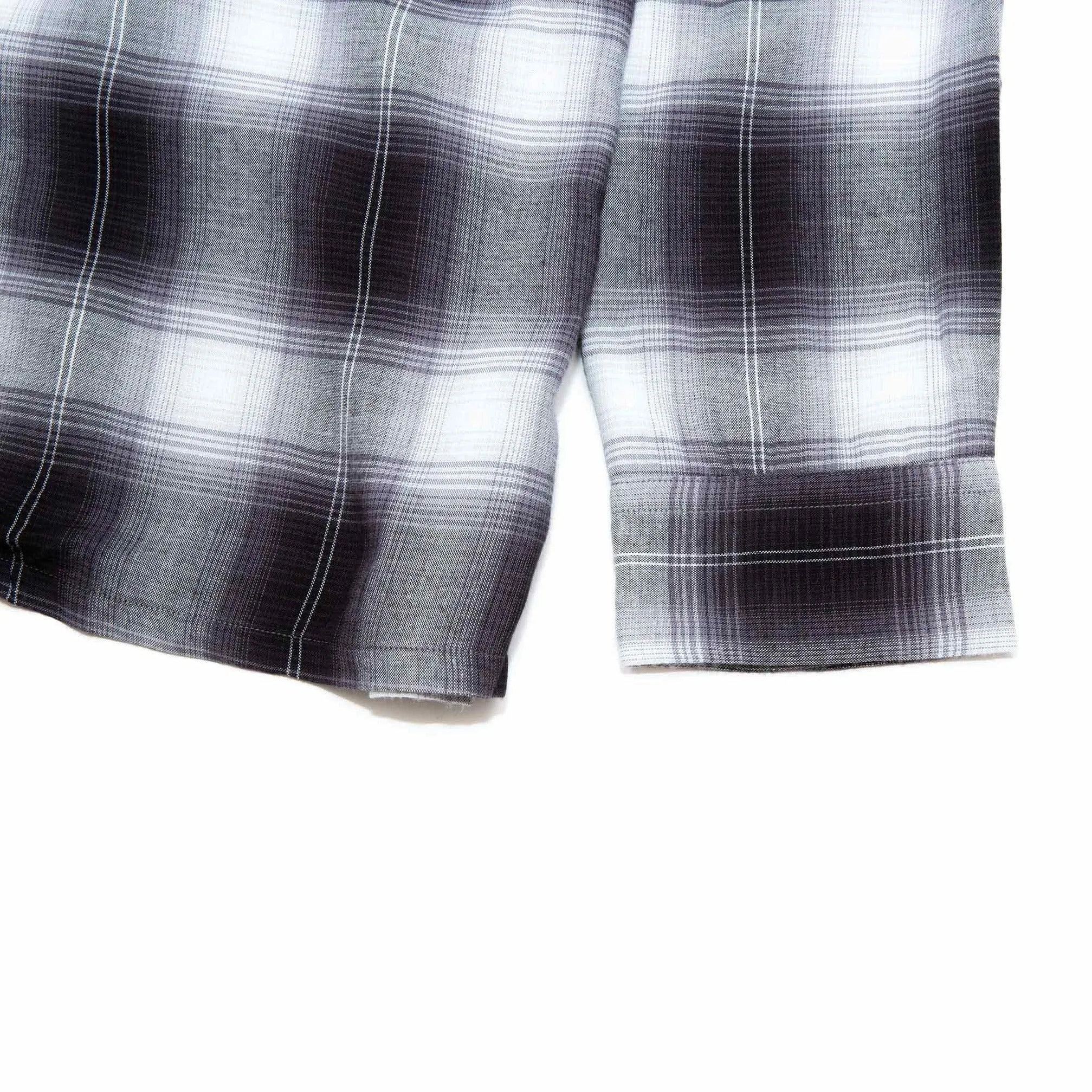 The Real McCoy's MS20102 Shadow Check Rayon Shirt Silver Grey sold by Lost & Found product image thumbnail 5