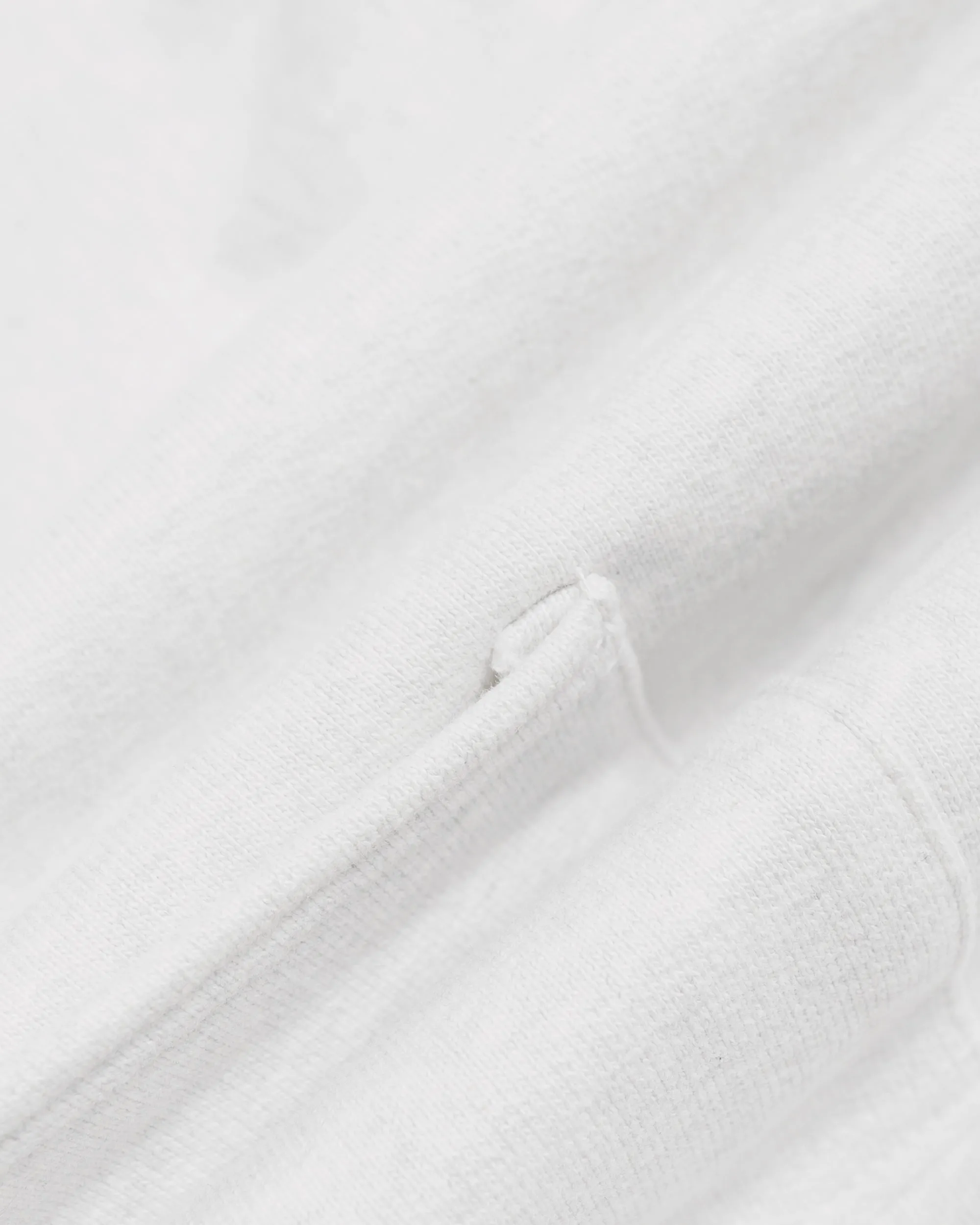 The Real McCoy's MC20113 Heavyweight Hooded Sweatshirt Silver Grey sold by Lost & Found product image thumbnail 5