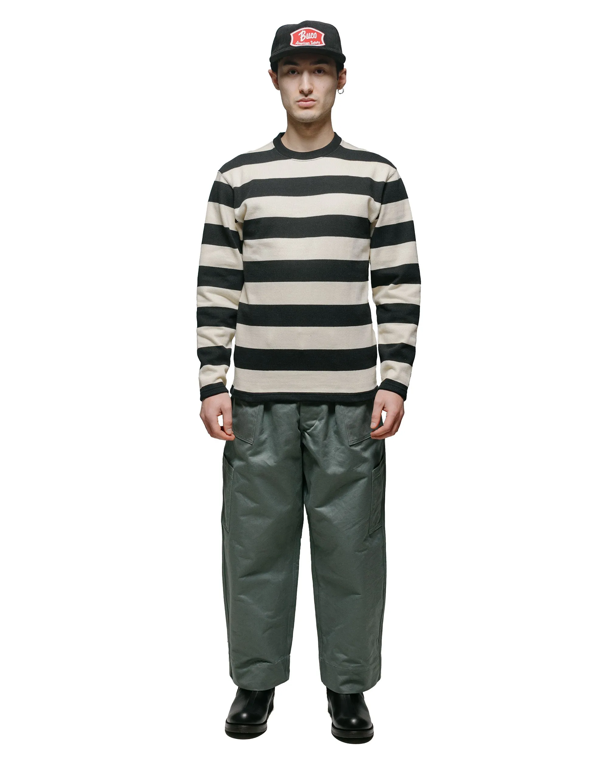 The Real McCoy's BC18104 Buco Stripe Racing Jersey White sold by Lost & Found product image thumbnail 4