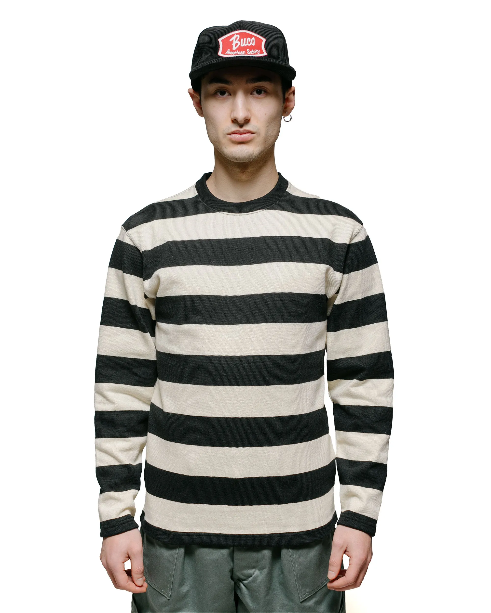 The Real McCoy's BC18104 Buco Stripe Racing Jersey White sold by Lost & Found product image thumbnail 2