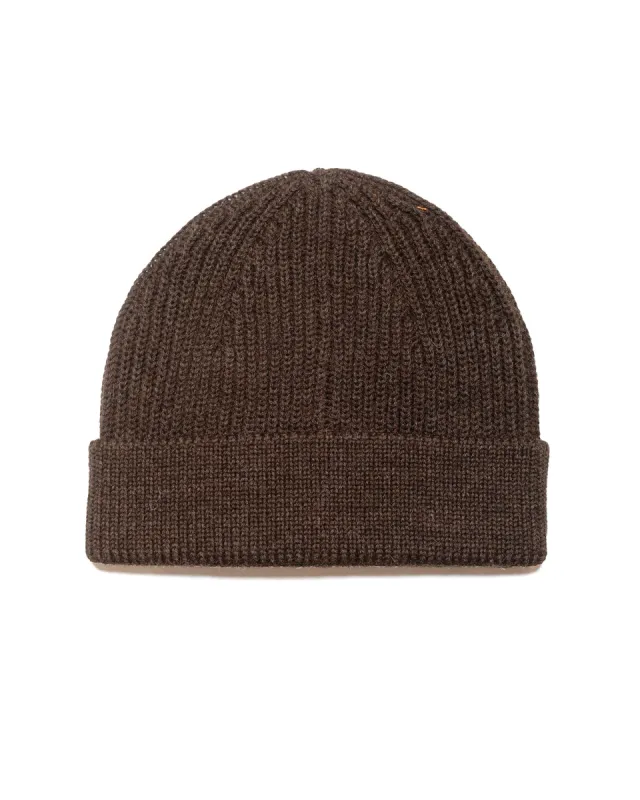 Andersen-Andersen Beanie Medium Natural Brown sold by Lost & Found