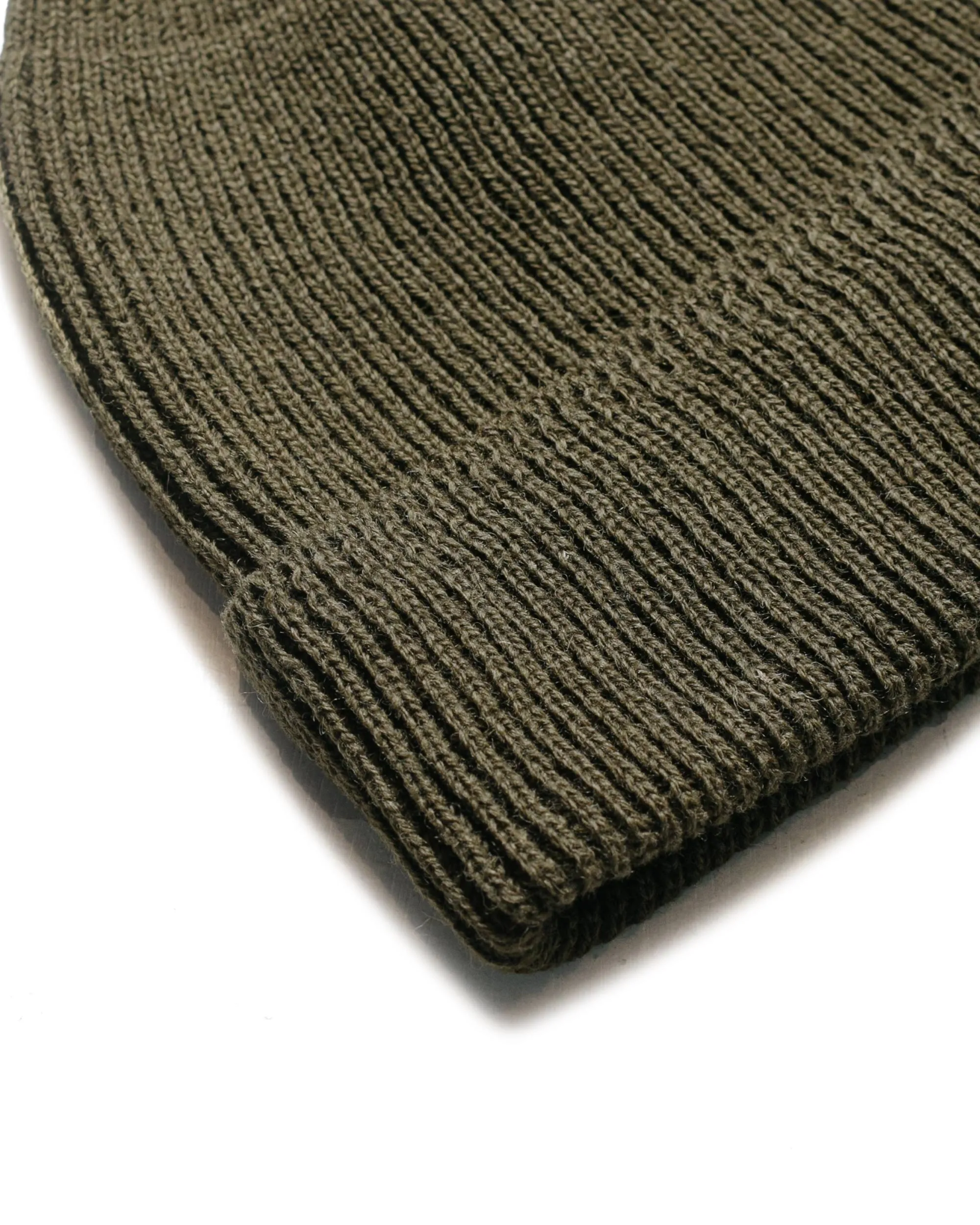 The Real McCoy's MA19103 U.S. Army A-4 Knit Cap Olive sold by Lost & Found product image thumbnail 2