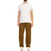 The Real McCoy's MP19102 8HU Canvas Double Knee Work Trousers Brown sold by Lost & Found