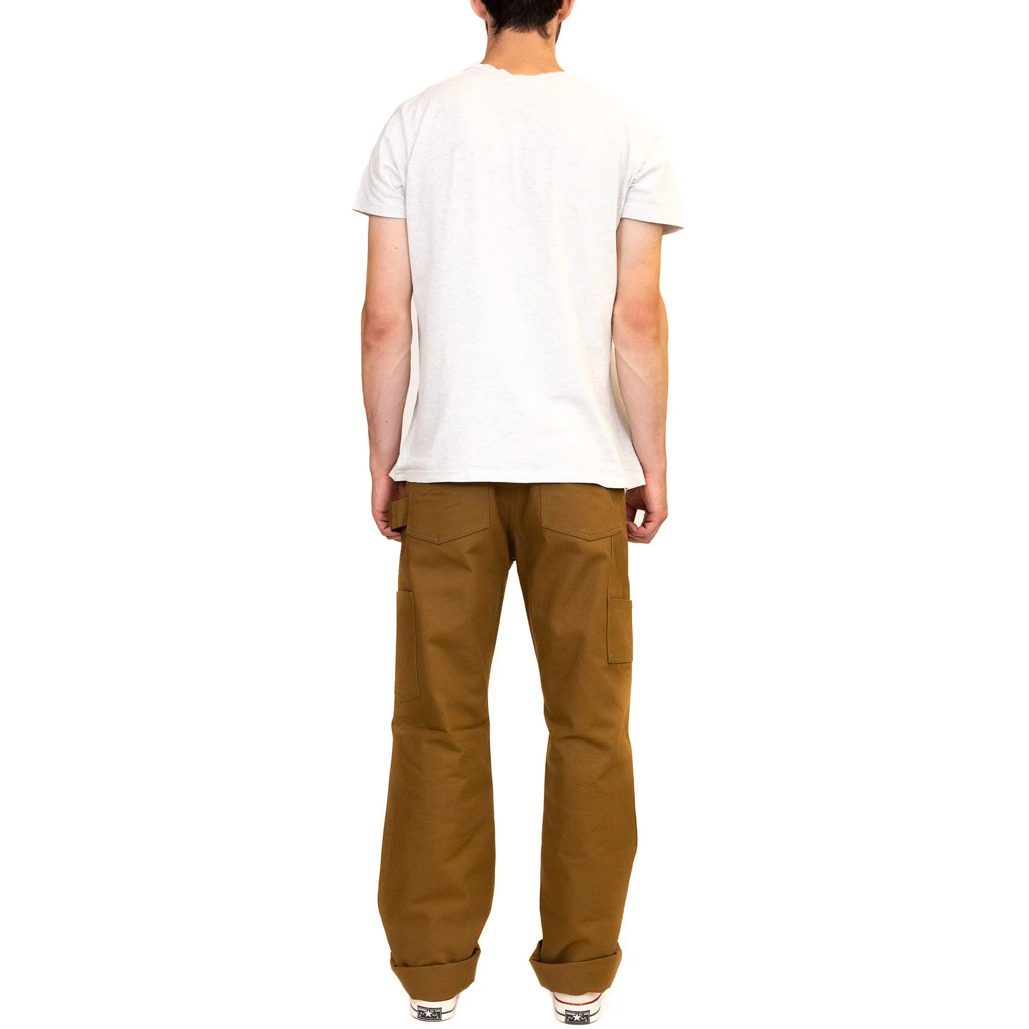 The Real McCoy's MP19102 8HU Canvas Double Knee Work Trousers Brown sold by Lost & Found product image thumbnail 4