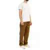 The Real McCoy's MP19102 8HU Canvas Double Knee Work Trousers Brown sold by Lost & Found