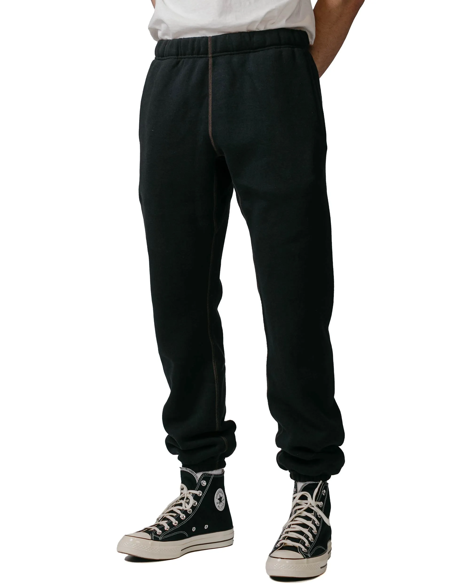 The Real McCoy's MC18118 10oz. Loopwheel Sweatpants Black sold by Lost & Found product image thumbnail 2