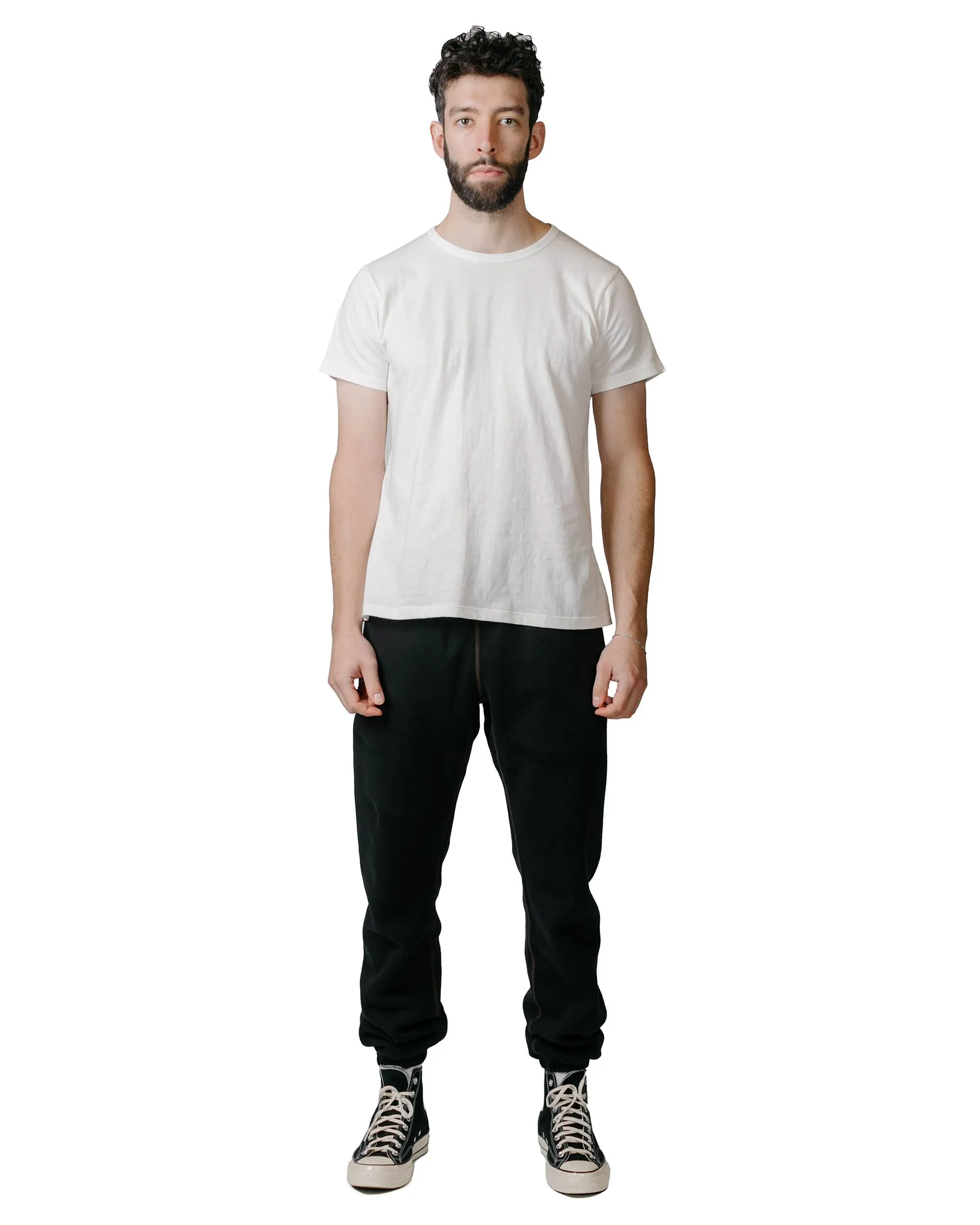 The Real McCoy's MC18118 10oz. Loopwheel Sweatpants Black sold by Lost & Found product image thumbnail 4
