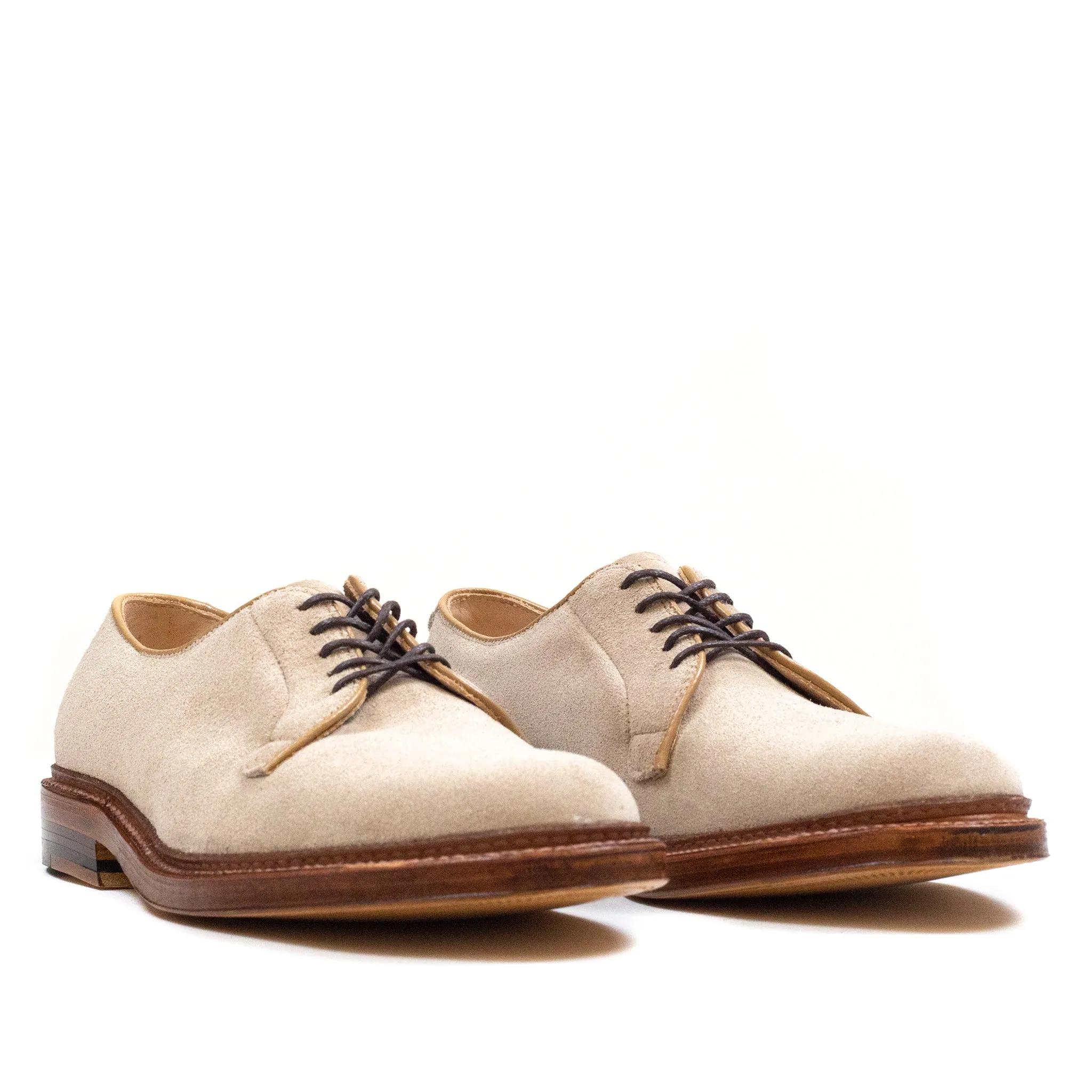 Alden Plain Toe Blucher Milkshake Suede sold by Lost & Found product image thumbnail 2