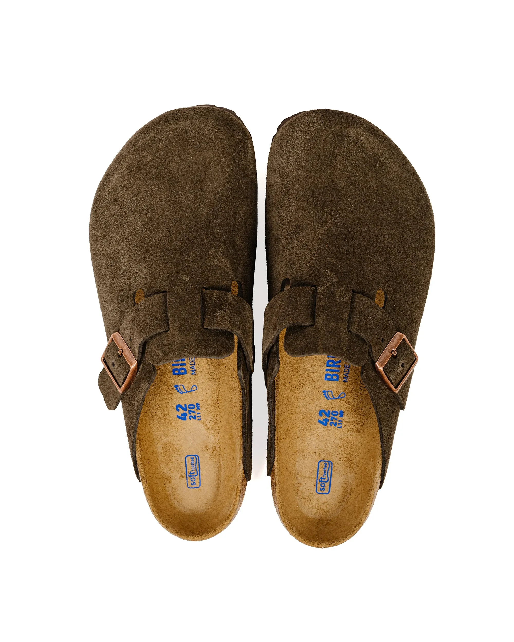 Birkenstock Boston Mocha Suede sold by Lost & Found product image thumbnail 5