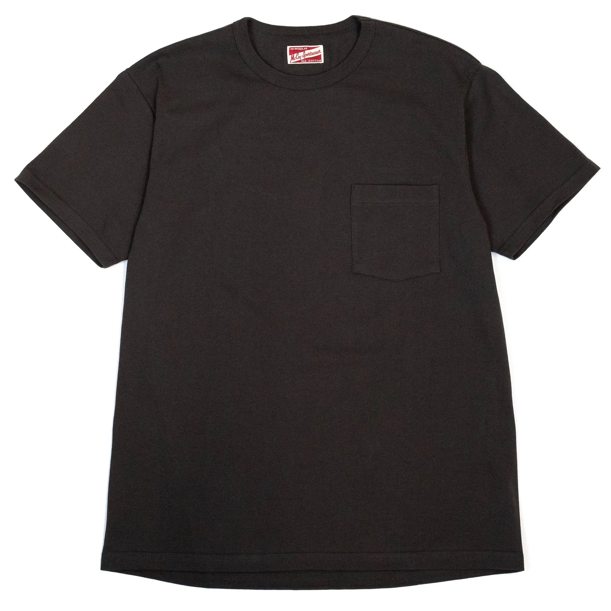 The Real McCoy's MC19012 Pocket Tee Shale sold by Lost & Found