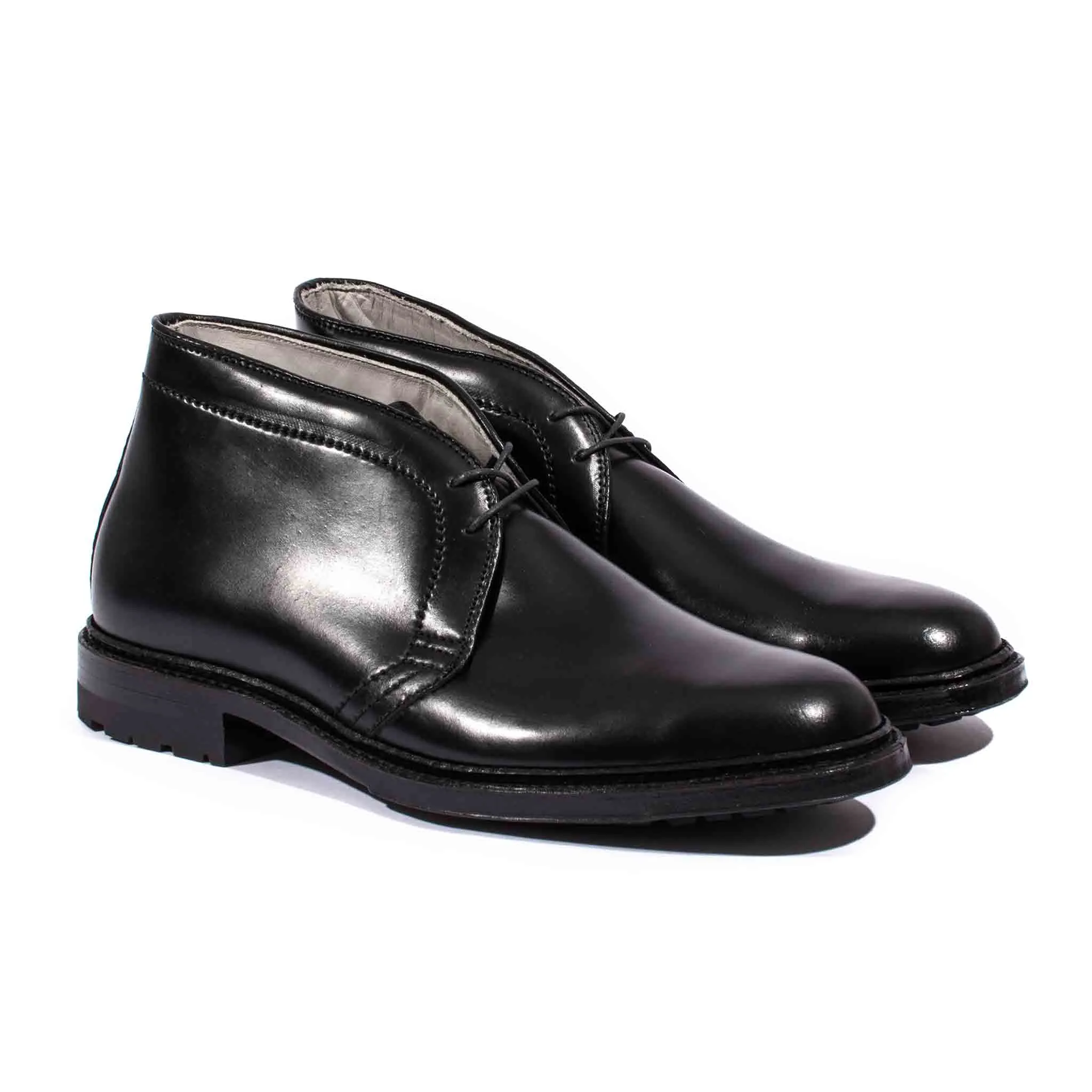 Alden Chukka Boot Black Shell Cordovan with Commando Sole sold by Lost & Found product image thumbnail 2