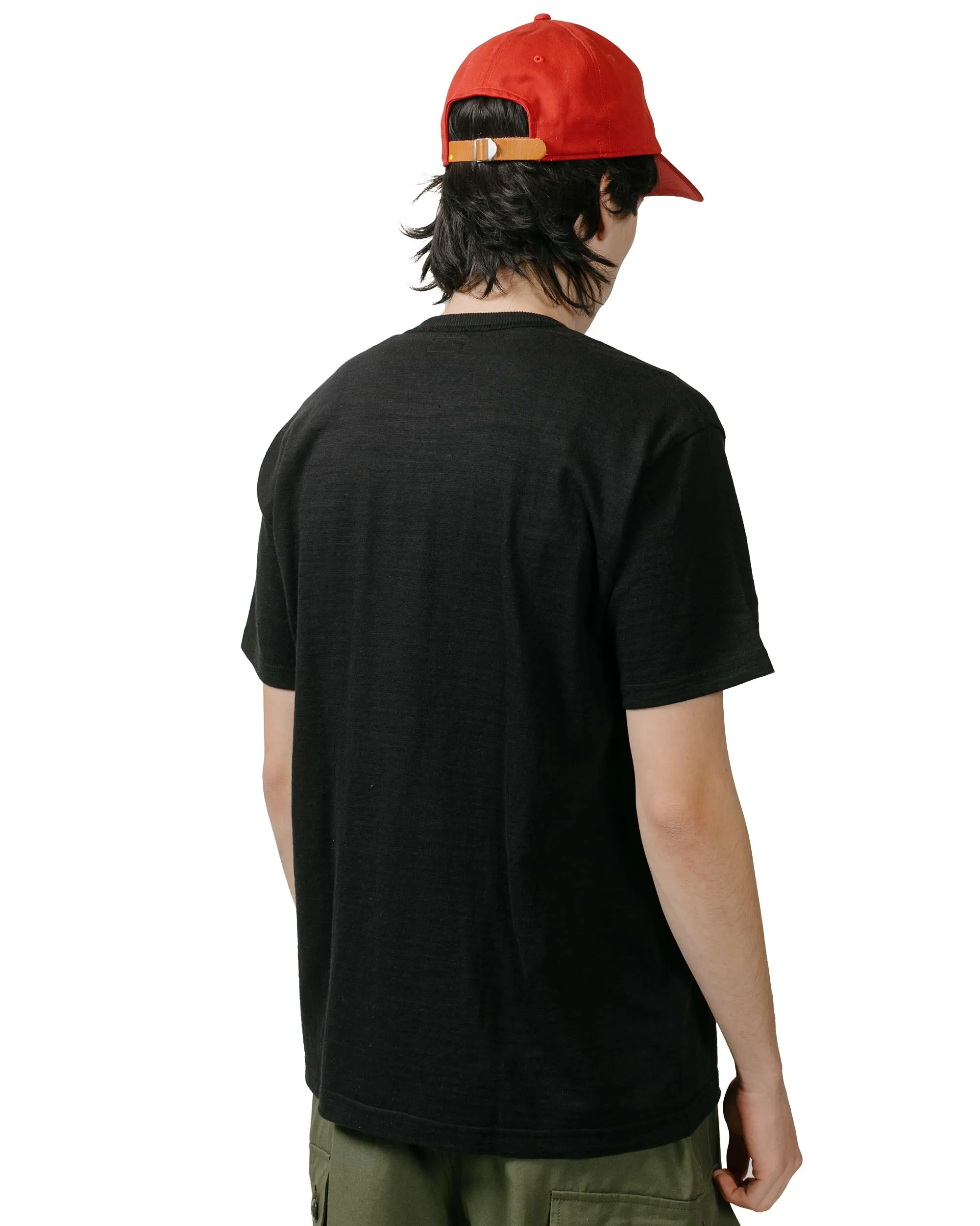 The Real McCoy's MC19010 Athletic T-Shirt / Loop-Wheel Black sold by Lost & Found product image thumbnail 3