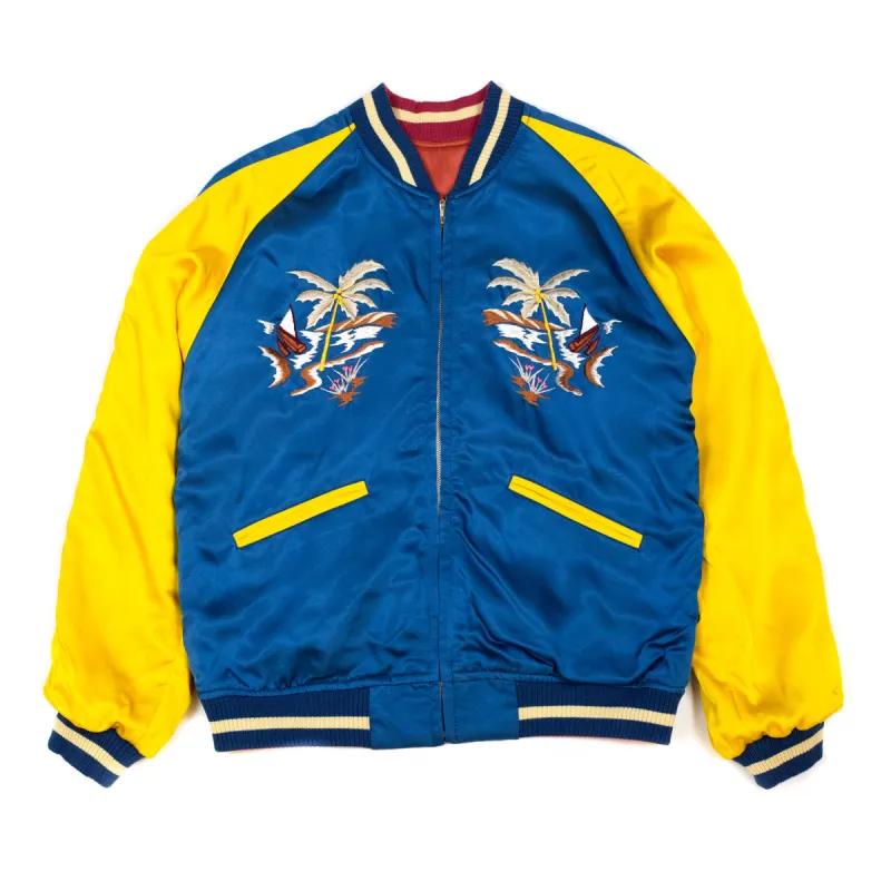 The Real McCoy's MJ20026 Suka Jacket / Philippines Red/Blue sold by Lost & Found