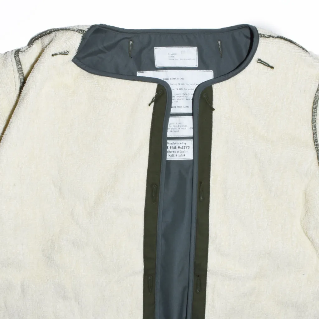 The Real McCoy's MJ17119 Parka Liner M-1951 sold by Lost & Found product image thumbnail 3