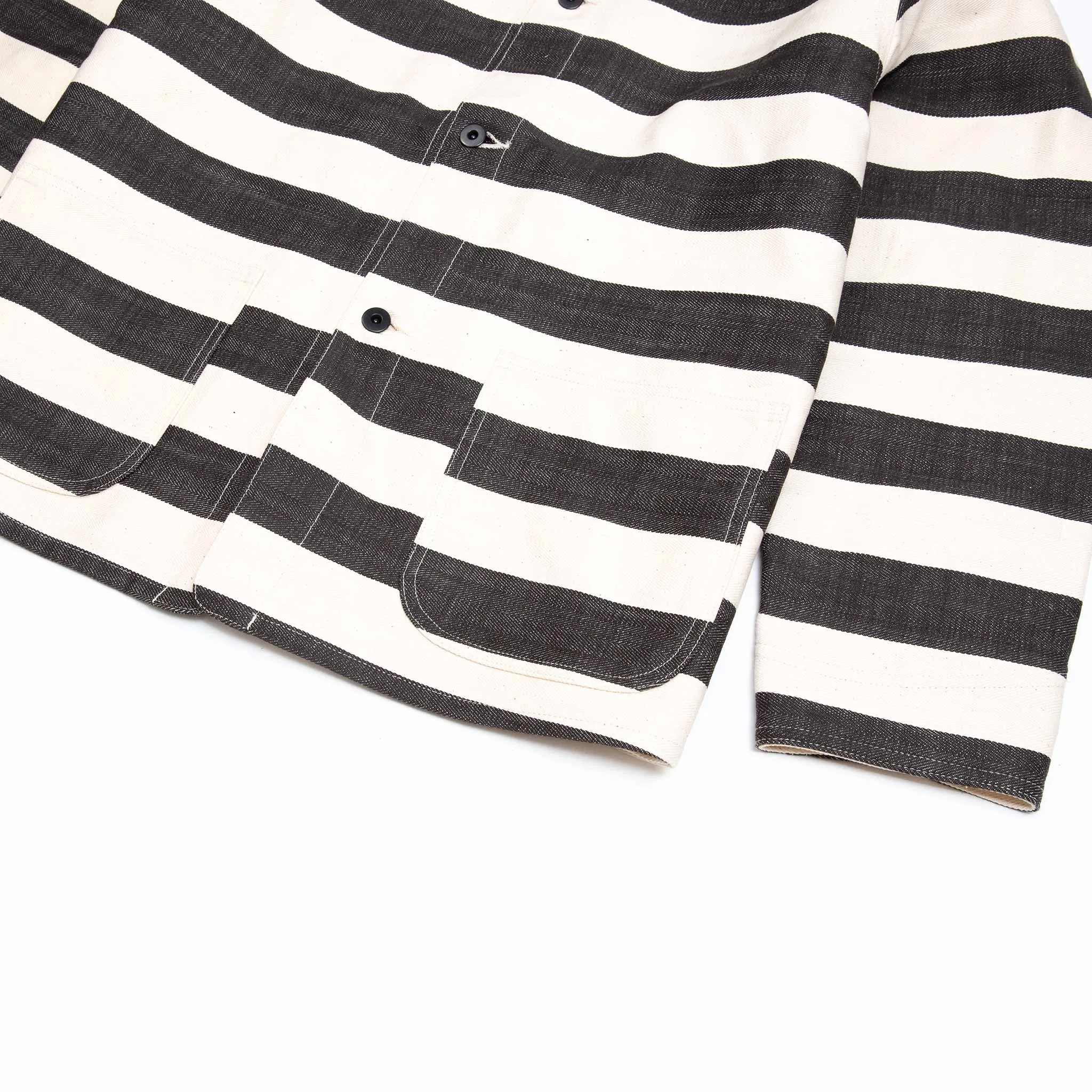 The Real McCoy's MJ20025 Prisoner Jacket White/Black sold by Lost & Found product image thumbnail 4