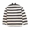 The Real McCoy's MJ20025 Prisoner Jacket White/Black sold by Lost & Found