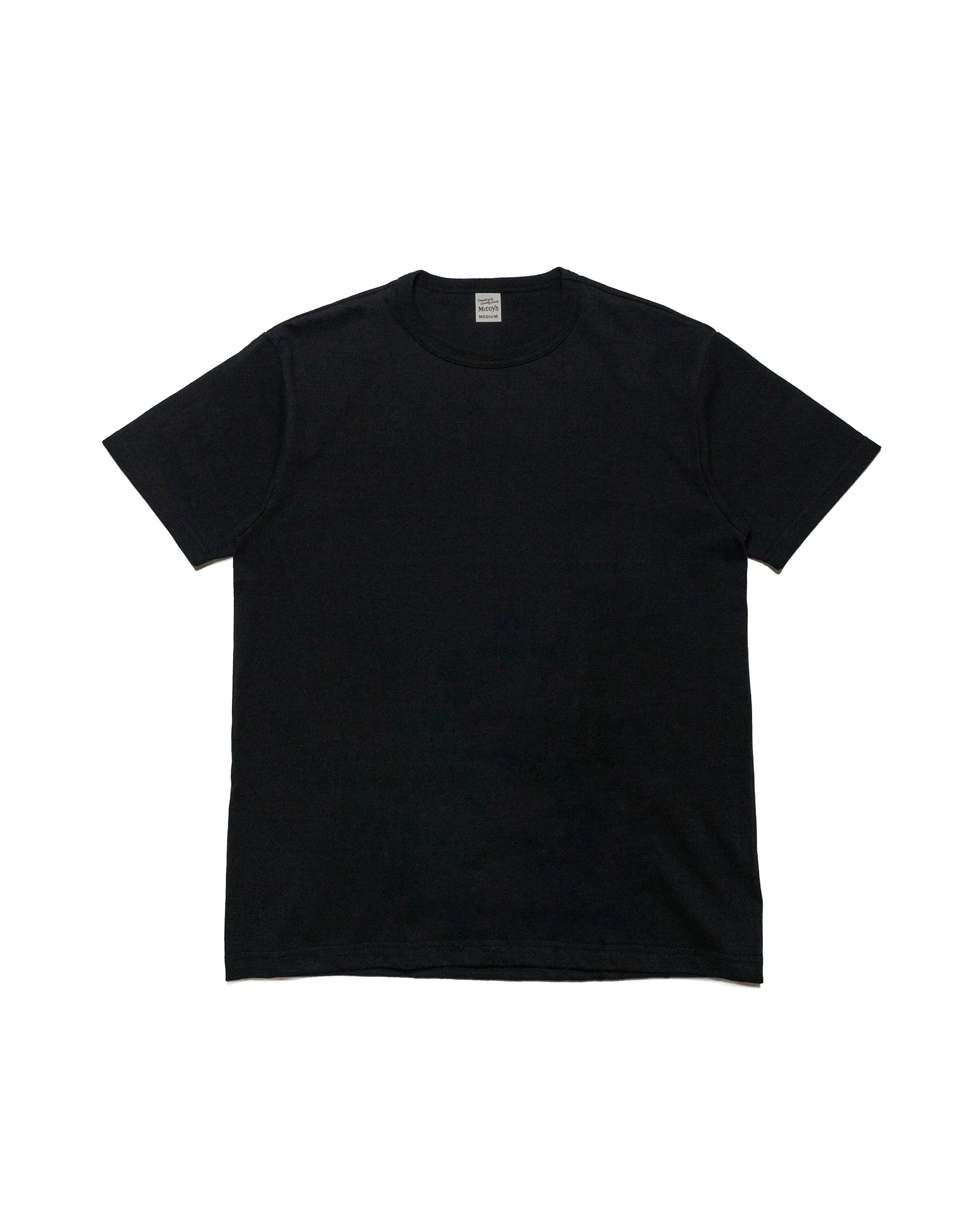 The Real McCoy's MC20000 2pcs Pack Tee Black sold by Lost & Found