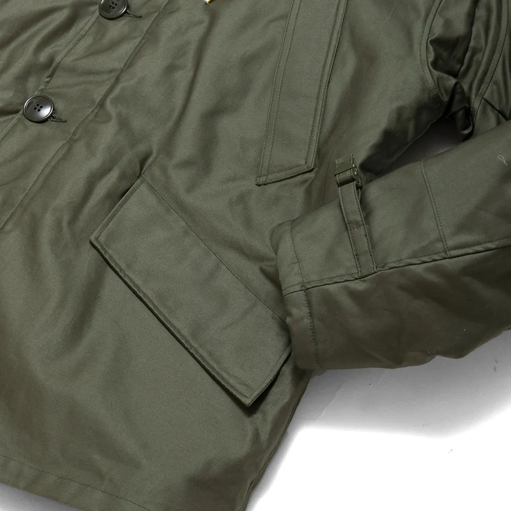 The Real McCoy's MJ19108 Type B-11 Real McCoy Mfg. Co. Olive sold by Lost & Found product image thumbnail 4