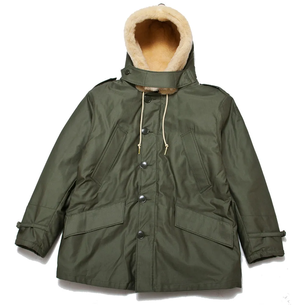 The Real McCoy's MJ19108 Type B-11 Real McCoy Mfg. Co. Olive sold by Lost & Found