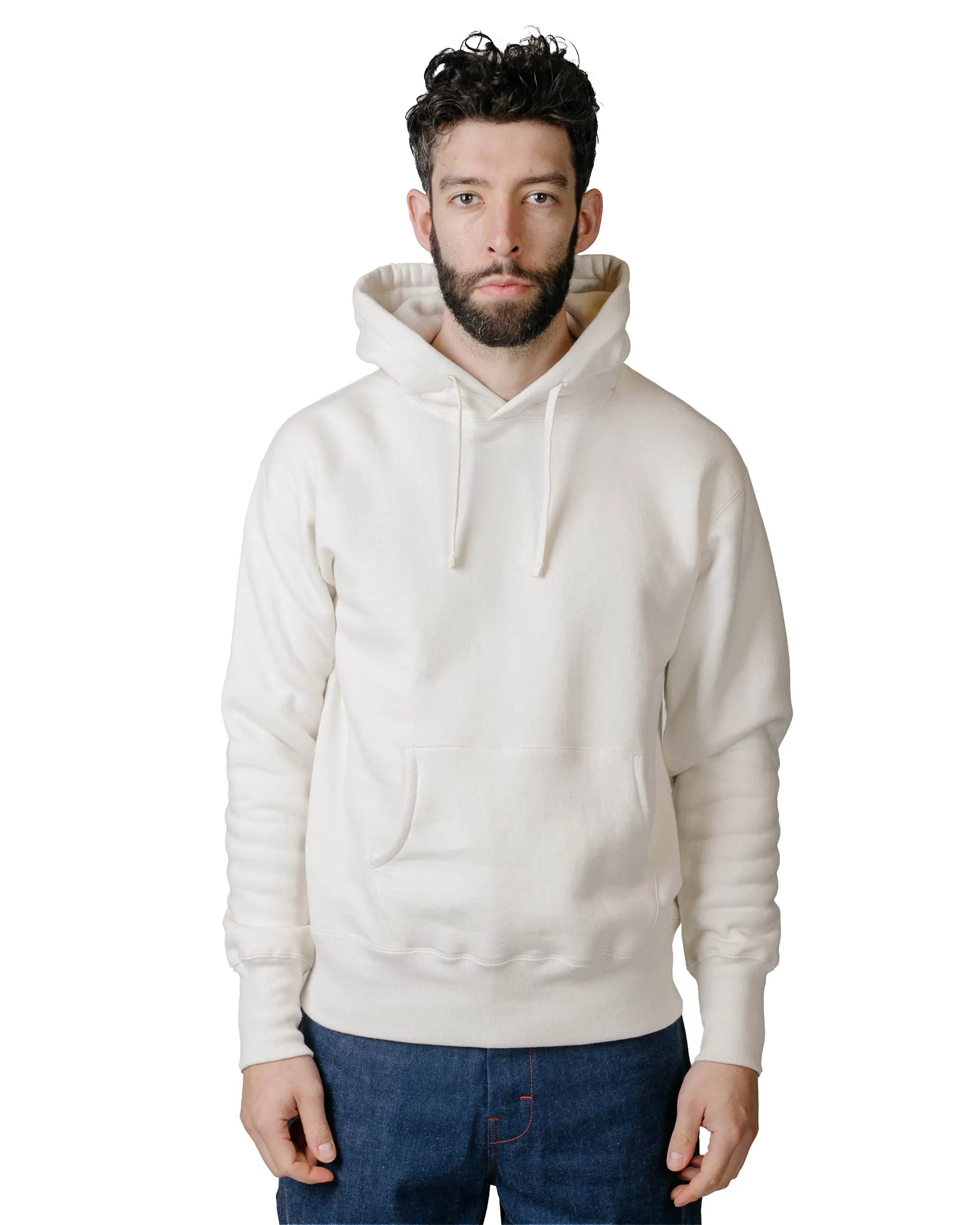 The Real McCoy’s MC19124 10oz. Loopwheel Parka Milk sold by Lost & Found product image thumbnail 2