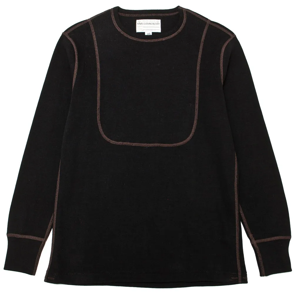 The Real McCoy's MC19105 U.S.N. N-1 Undershirt Black sold by Lost & Found