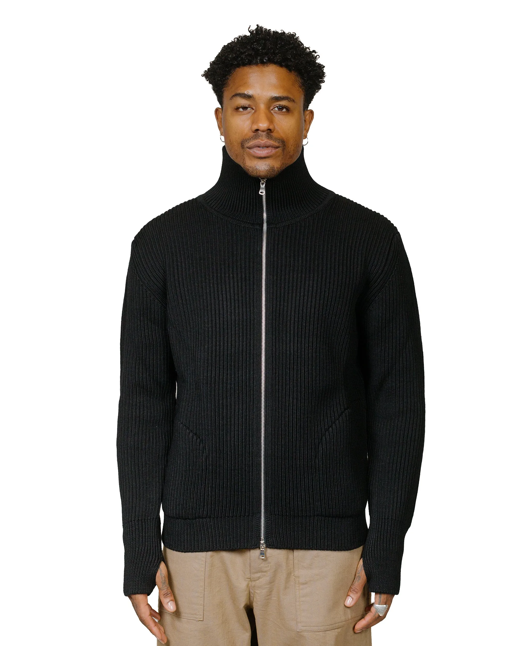 Andersen-Andersen Navy Full-Zip Pockets Black sold by Lost & Found product image thumbnail 2
