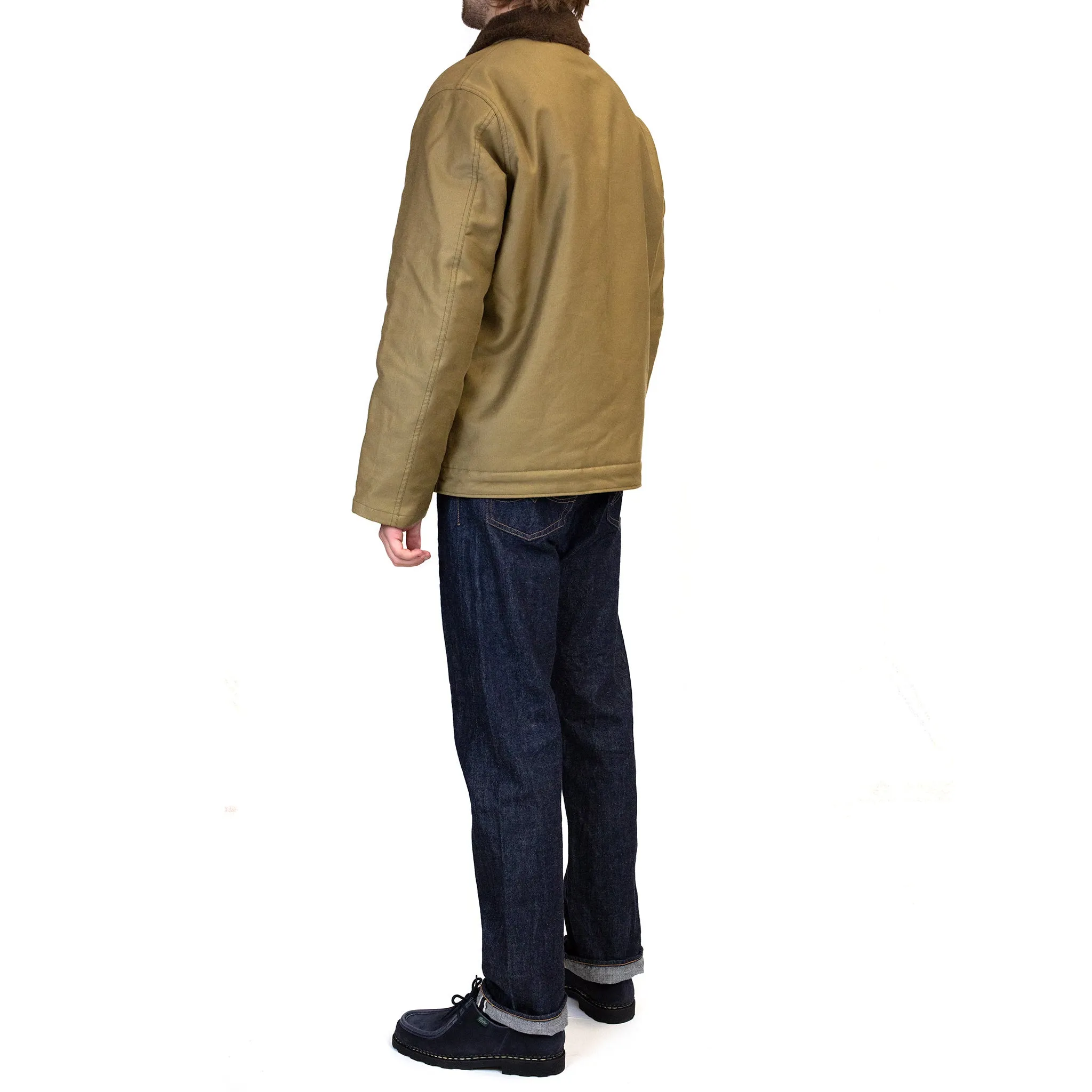 The Real McCoy's MJ13111 N-1 Deck Jacket Khaki sold by Lost & Found product image thumbnail 4