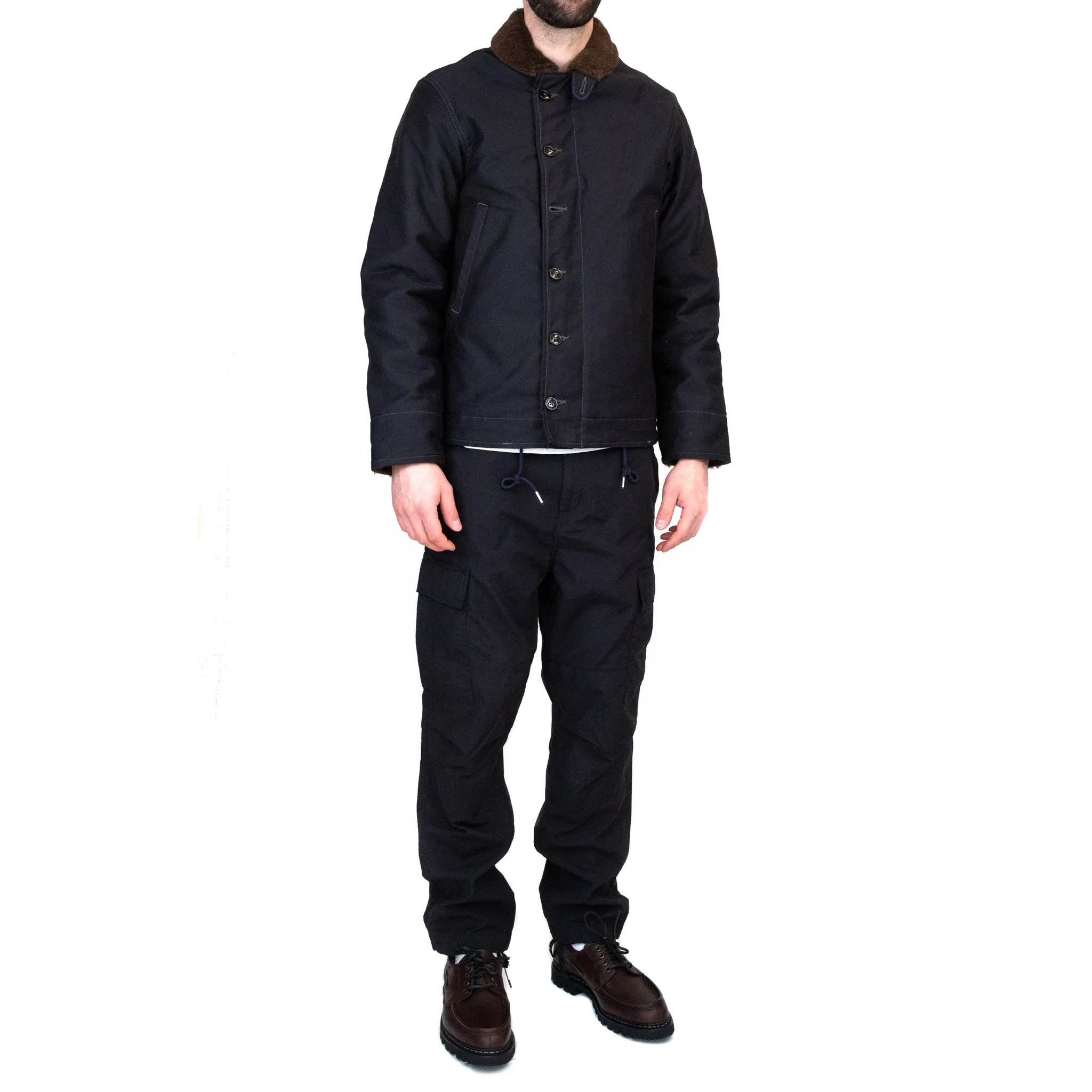 The Real McCoy's MJ14109 N-1 Deck Jacket (Navy) sold by Lost & Found product image thumbnail 2