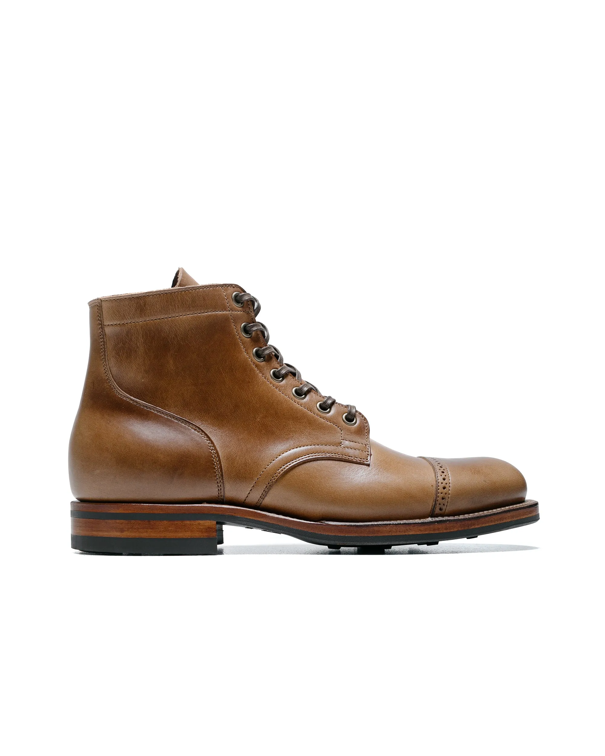 Viberg Service Boot Natural Chromexcel sold by Lost & Found