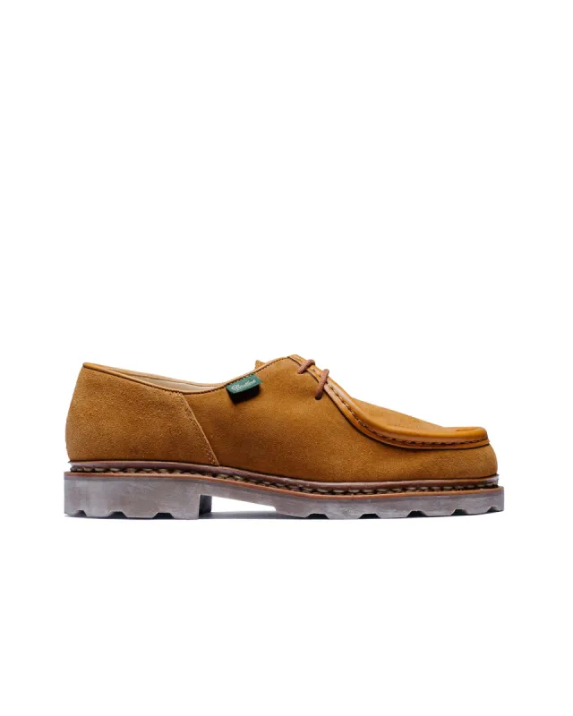 Paraboot Michael Velours Whisky sold by Lost & Found
