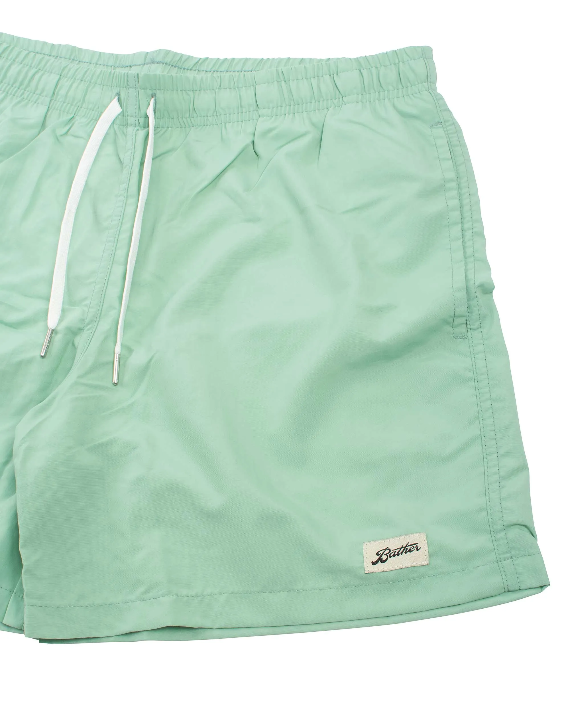 Bather Solid Seafoam Swim Trunk sold by Lost & Found product image thumbnail 5