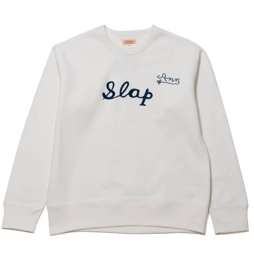 The Real McCoy’s Loopwheel Crewneck Sweatshirt Slap sold by Lost & Found