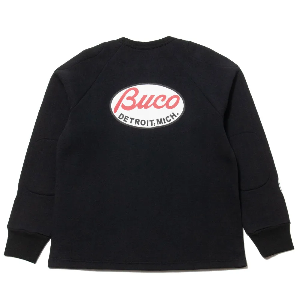 The Real McCoy’s Buco Padded Sweatshirt Black sold by Lost & Found product image thumbnail 2