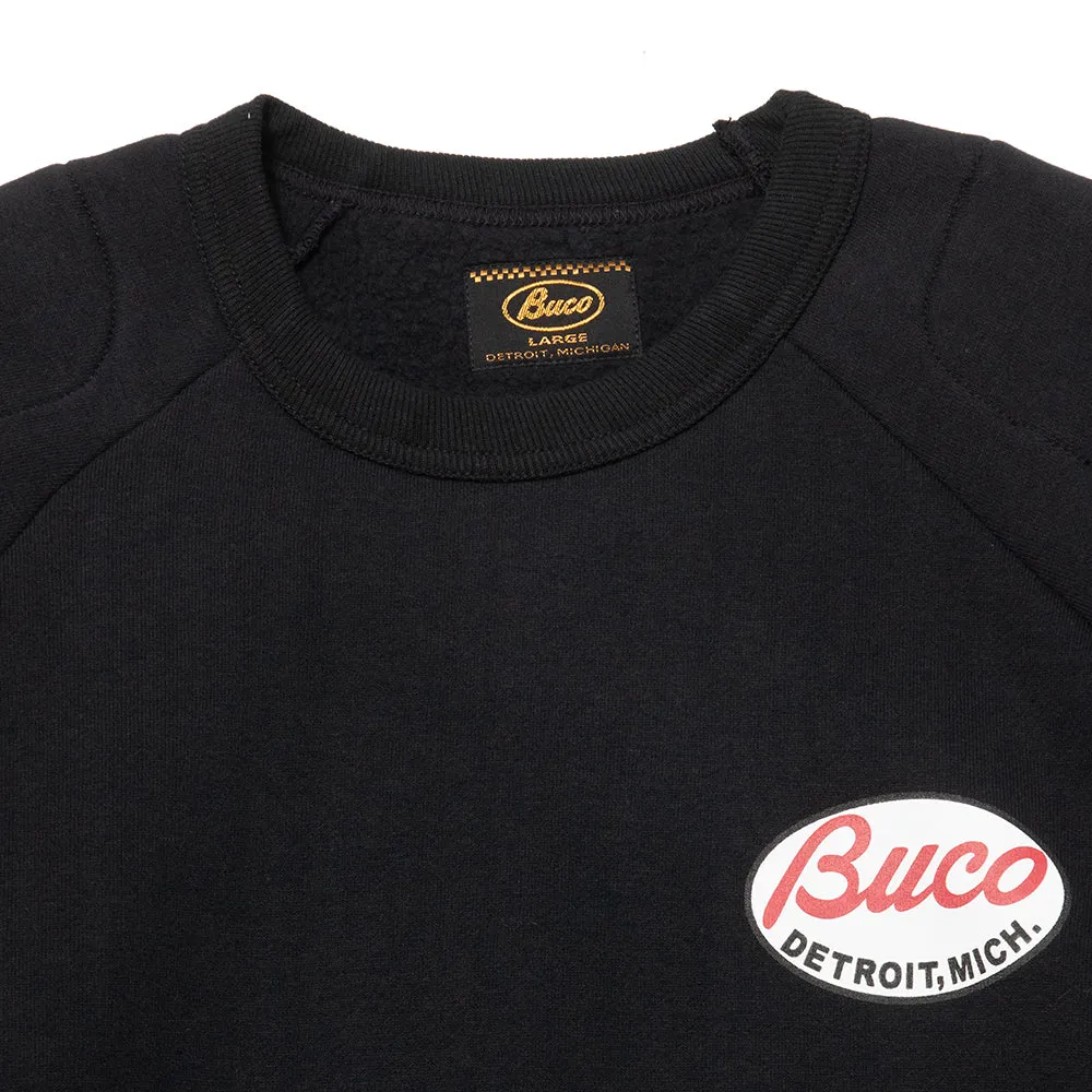 The Real McCoy’s Buco Padded Sweatshirt Black sold by Lost & Found product image thumbnail 3