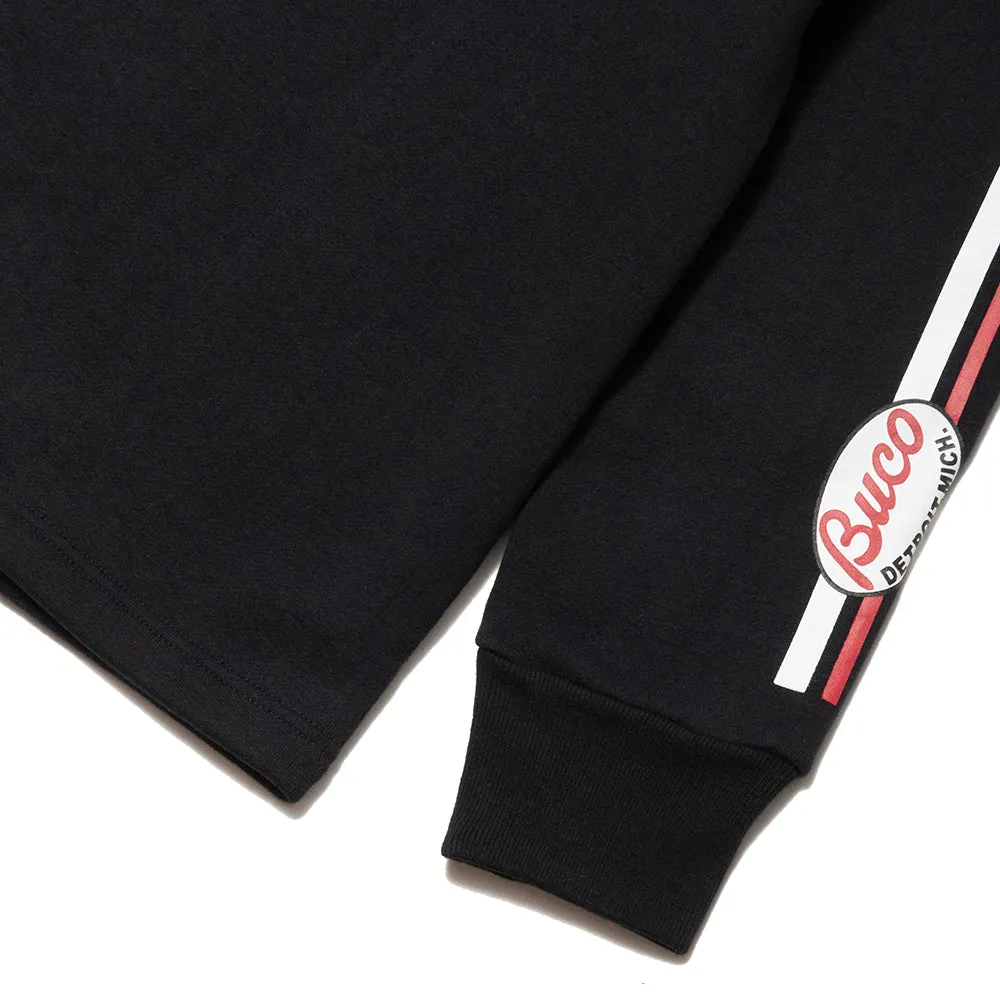 The Real McCoy’s Buco Padded Sweatshirt Black sold by Lost & Found product image thumbnail 4