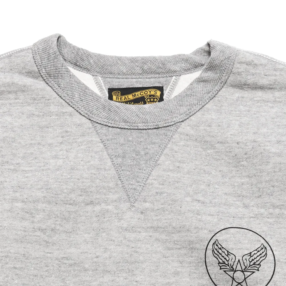The Real McCoy’s Army Air Force Sweatshirt Grey sold by Lost & Found product image thumbnail 3
