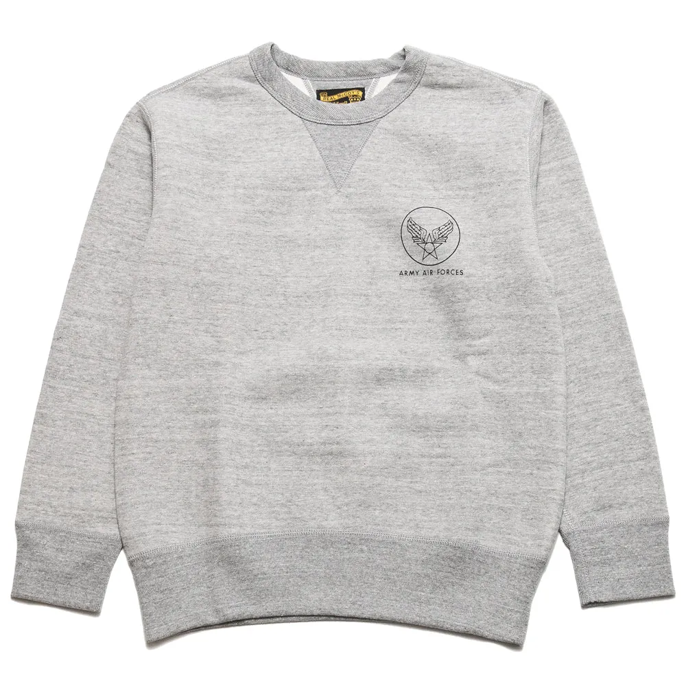 The Real McCoy’s Army Air Force Sweatshirt Grey sold by Lost & Found