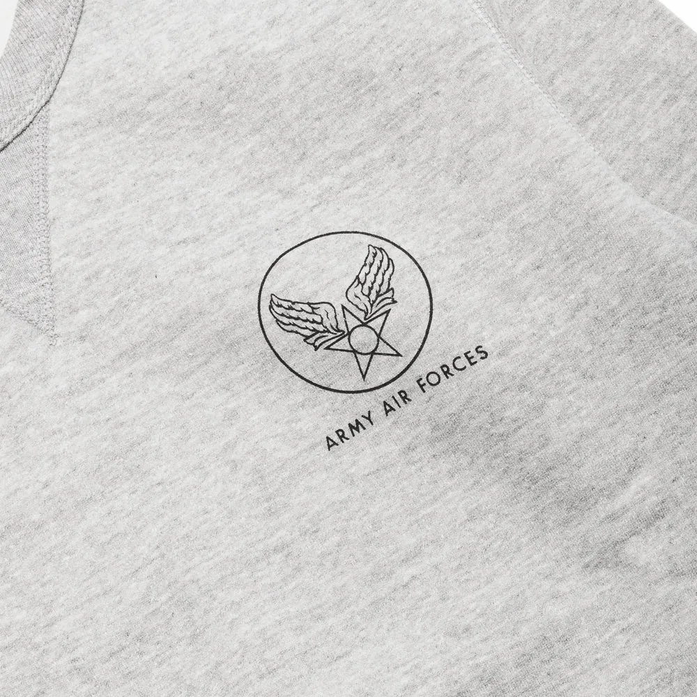 The Real McCoy’s Army Air Force Sweatshirt Grey sold by Lost & Found product image thumbnail 4