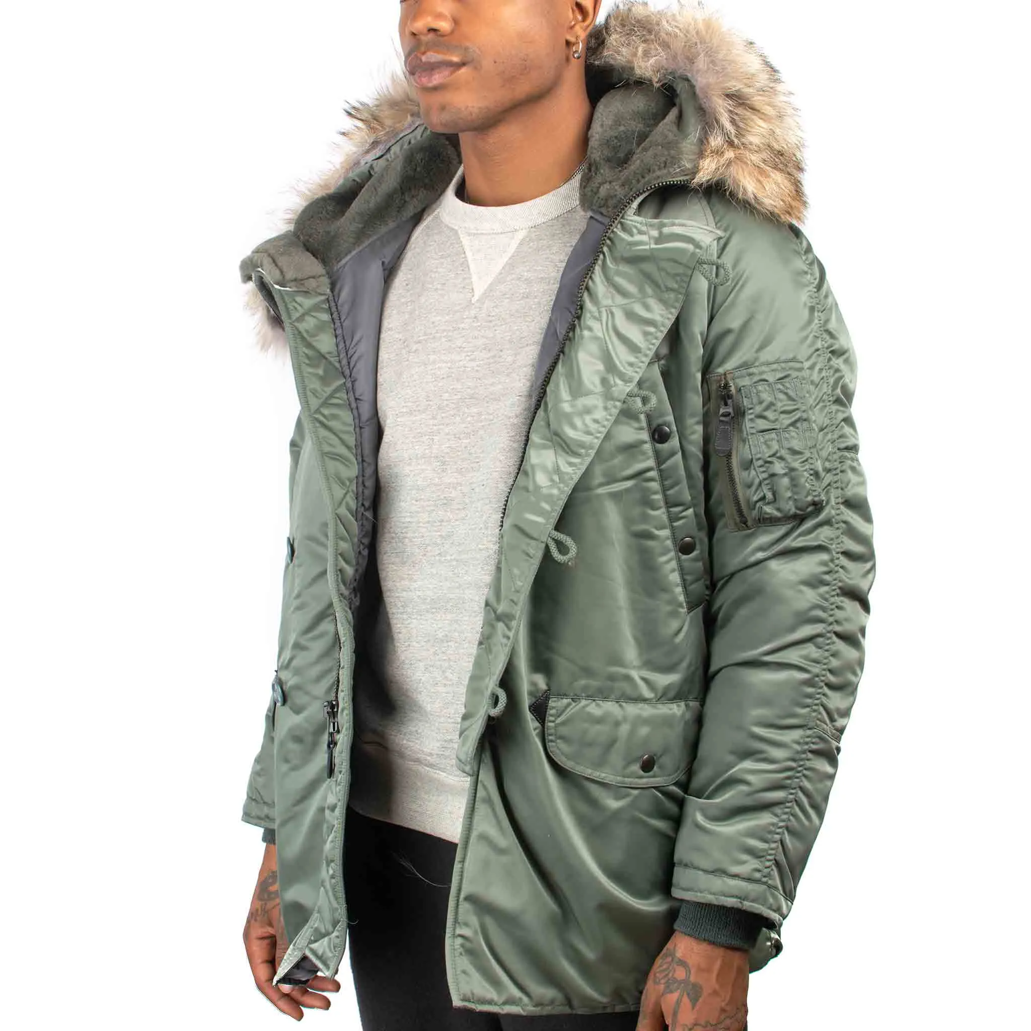 The Real McCoy's MJ17117 Type N-3B Real McCoy MFG Co. Olive sold by Lost & Found product image thumbnail 4