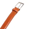 Alden Calf Leather Belt Tan sold by Lost & Found