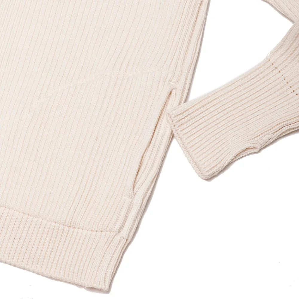 Andersen-Andersen Navy Full-Zip with Pockets Off-White sold by Lost & Found product image thumbnail 4