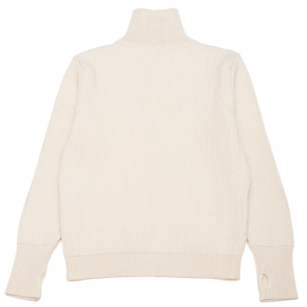 Andersen-Andersen Navy Full-Zip with Pockets Off-White sold by Lost & Found product image thumbnail 2