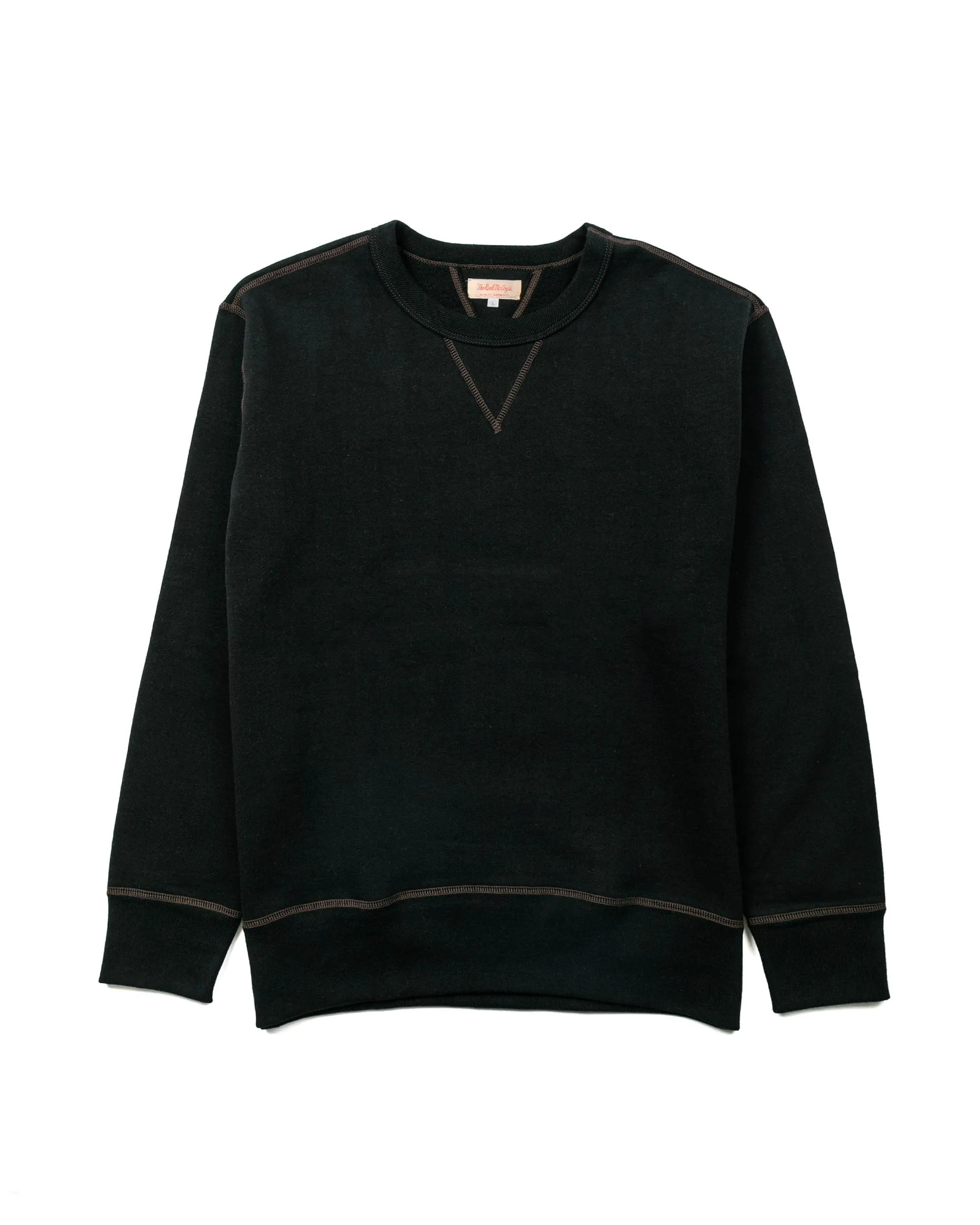 The Real McCoy’s MC13111 Sweatshirt / Loop Wheel Black sold by Lost & Found
