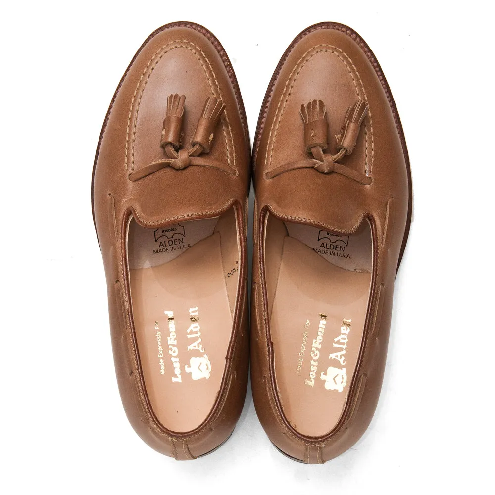 Alden Natural Chromexcel Tassel Loafer sold by Lost & Found product image thumbnail 5