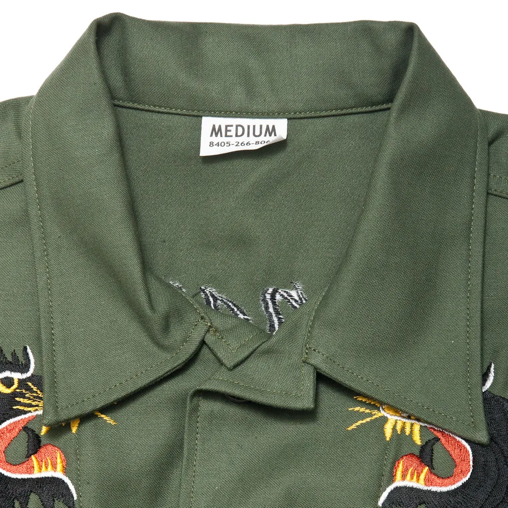 The Real McCoy's Sateen Utility Shirt Japan MJ18011 sold by Lost & Found product image thumbnail 3