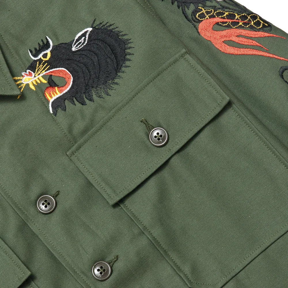 The Real McCoy's Sateen Utility Shirt Japan MJ18011 sold by Lost & Found product image thumbnail 4