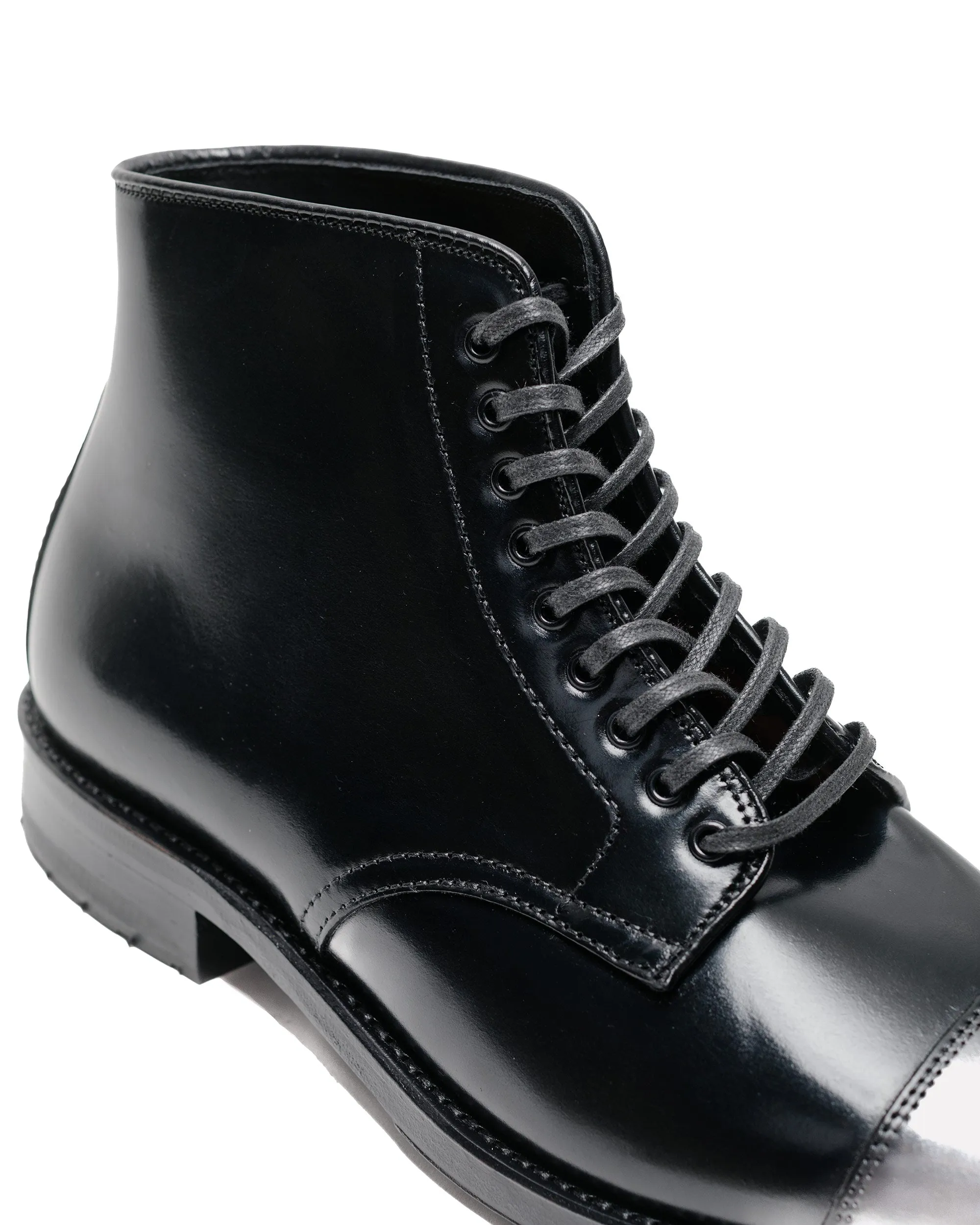 Alden Straight Tip Boot With Commando Sole Black Shell Cordovan 39625C sold by Lost & Found product image thumbnail 3