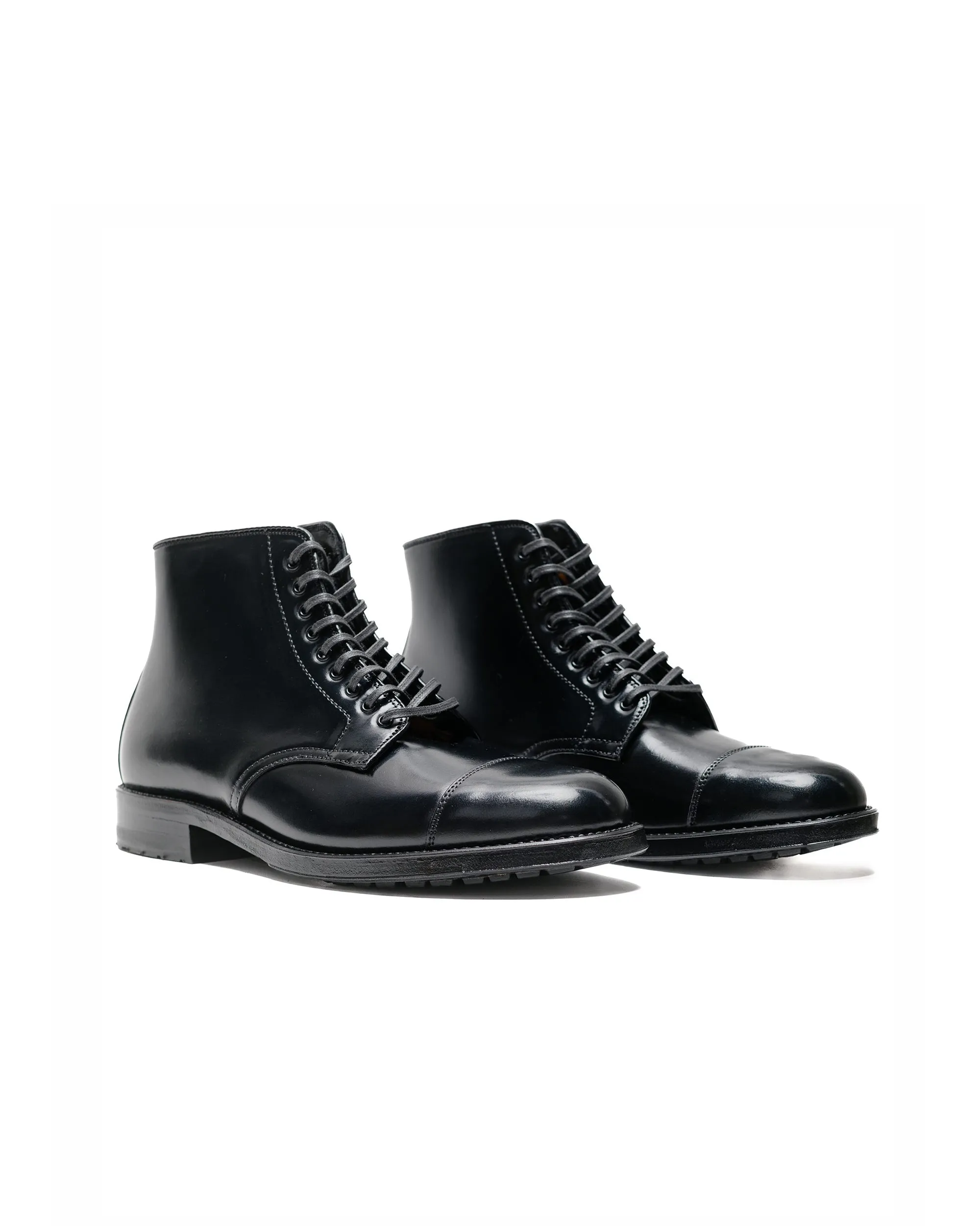 Alden Straight Tip Boot With Commando Sole Black Shell Cordovan 39625C sold by Lost & Found product image thumbnail 2